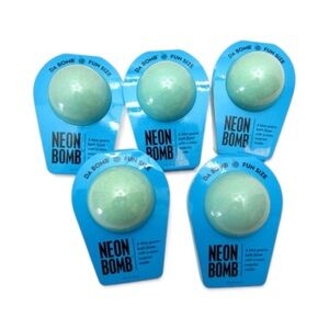 Dan Bomb - Set of FIVE Neon Bombs Bath 🛀 💣’s